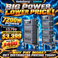 G7200 HanboEnergy - Sorein Portable Power Station 7200W All in One Generator with Solar Generator
