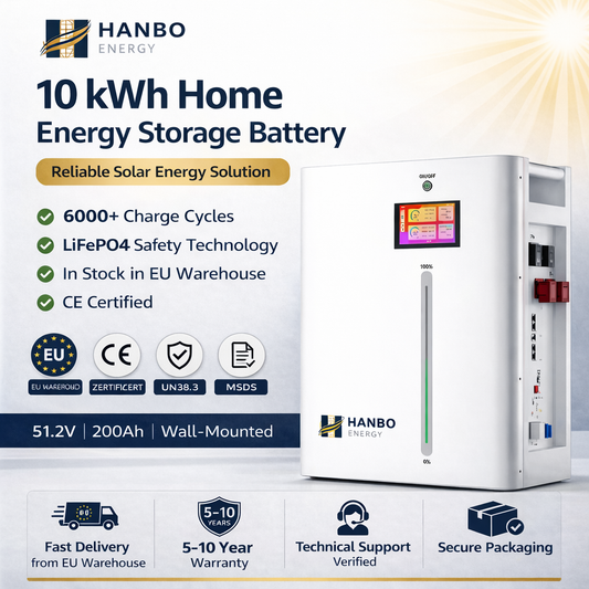 10kWh   51.2V LiFePO4 Home Energy Storage Battery  Ready to Ship By Bank Transfer EU Warehouse