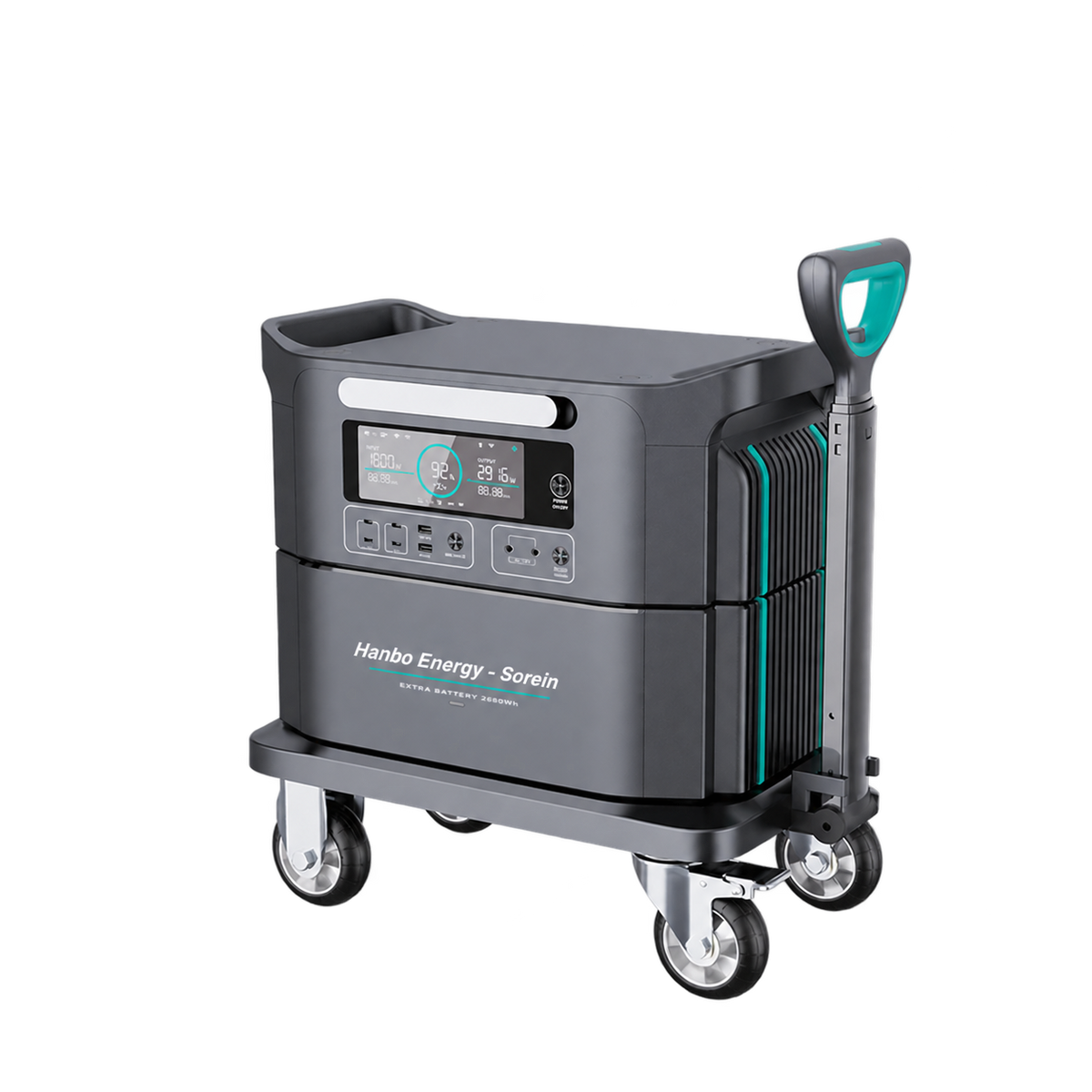 G2400 HanboEnergy - Sorein Power Station - 2400WH Battery Capacity  4000 cycles to 80%