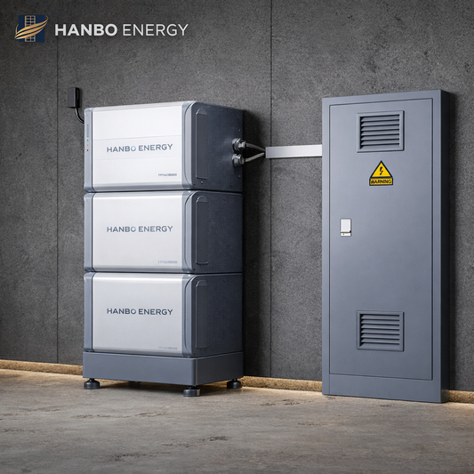 HanboEnergy Modular ESS 10kWh–200kWh for Peak Shaving & Backup Power Residential & Commercial Applications