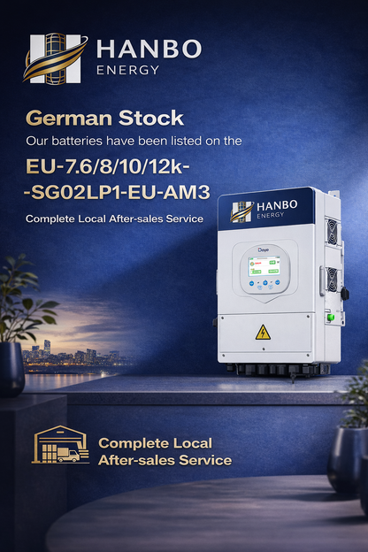 EU Stock Single-Phase Hybrid Inverter 3.6–12kW | SUN-SG05LP1-EU Series | Low Voltage Battery Compatible