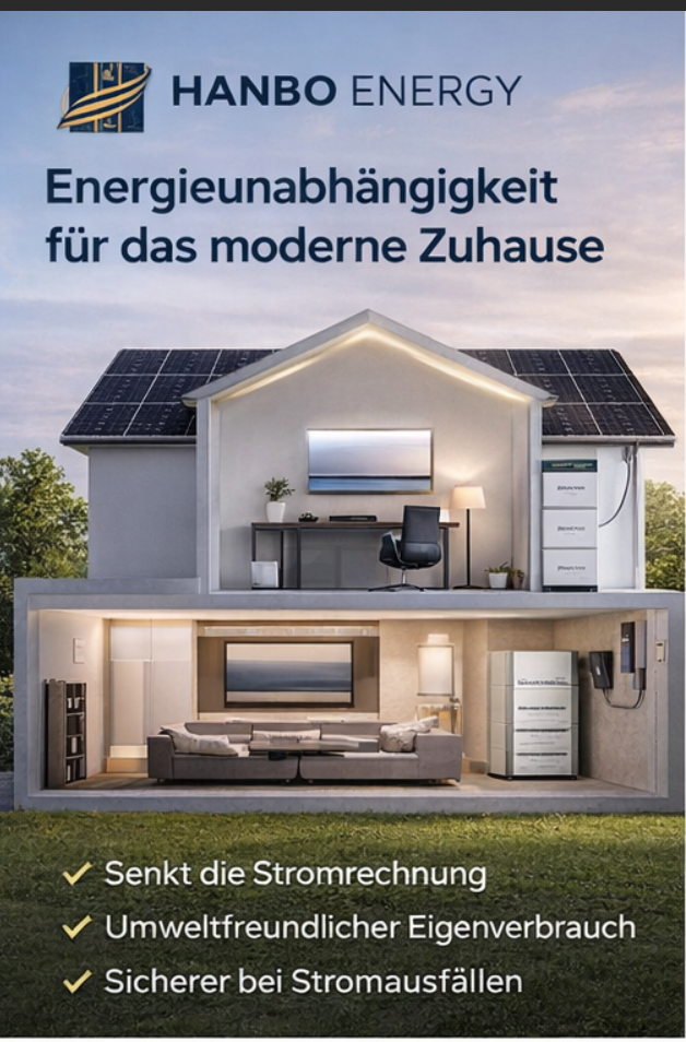 HanboEnergy Modular ESS 10kWh–200kWh لحلاقة الذروة والطاقة الاحتياطية للتطبيقات السكنية والتجارية